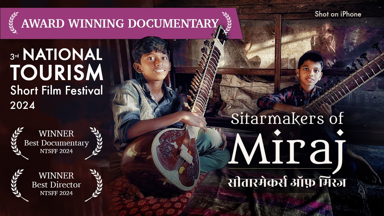 Sitarmakers of Miraj | Handcrafted Sitar Making Process | Shot on iPhone