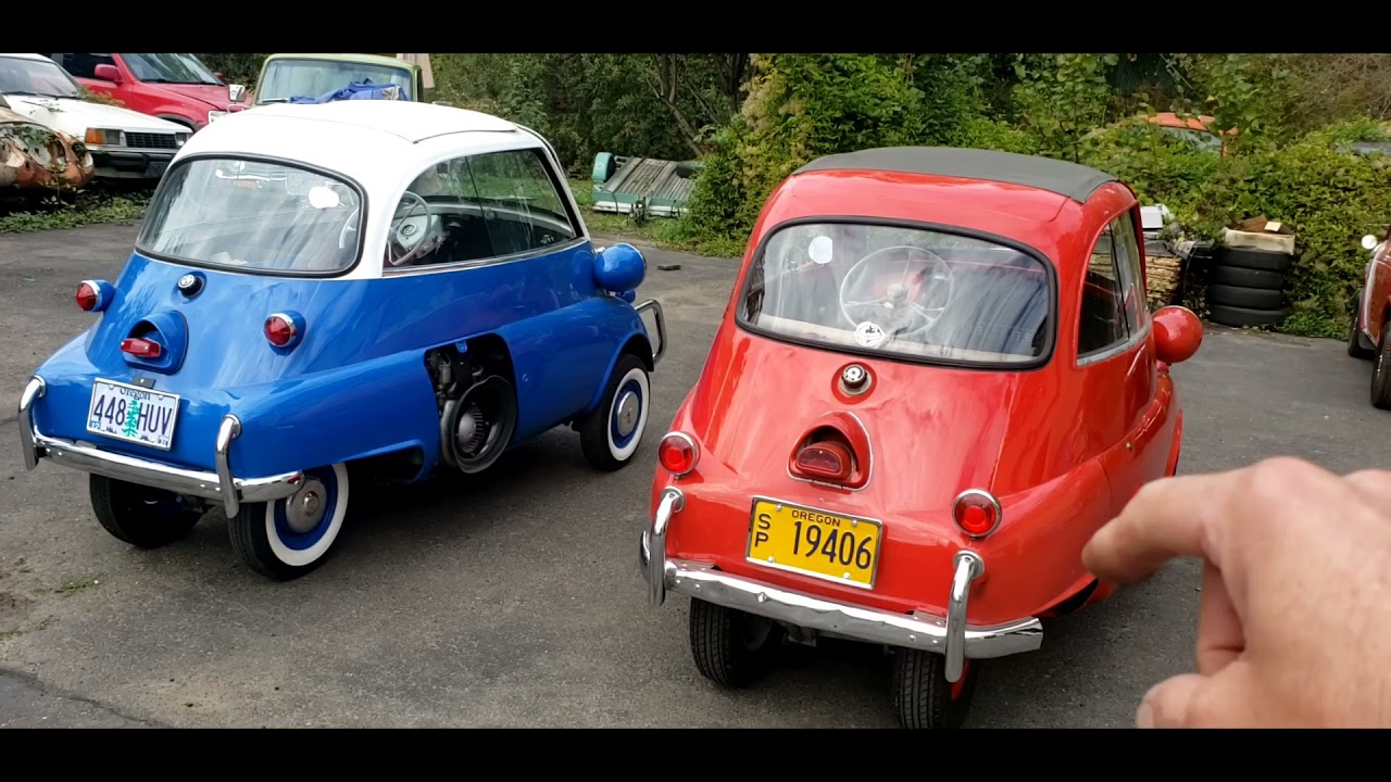 British vs: German Isetta Comparison