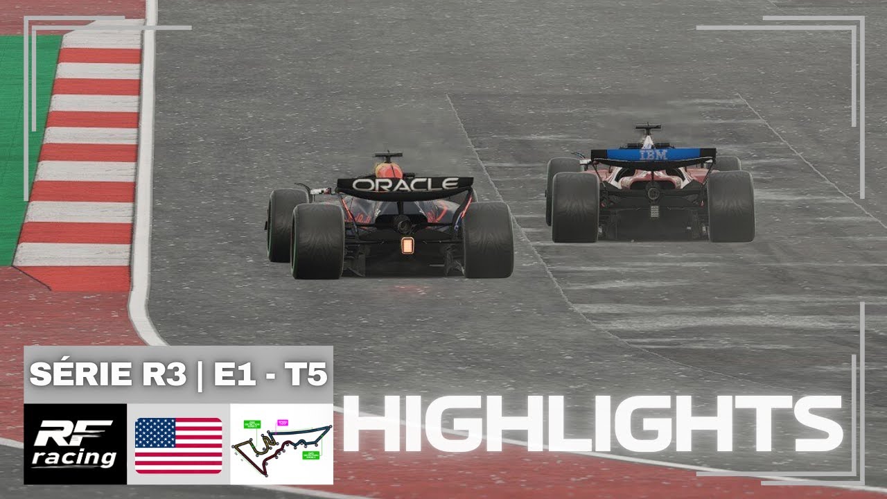 F1 25 - EUA - TEXAS 🇺🇸 | RFR LEAGUE - SÉRIE R3 (CHALLENGE) - HIGHLIGHTS | ETAPA 01 | TEMPORADA 5