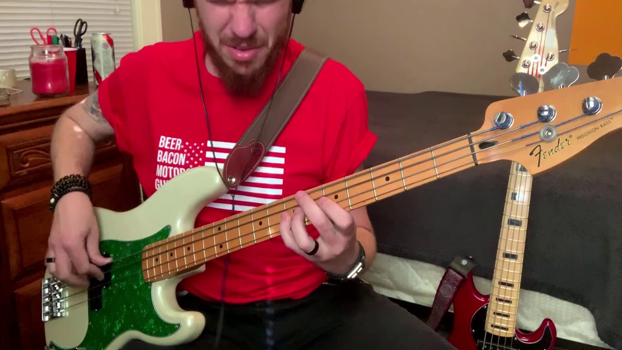 Iron Maiden - Back in the Village (Bass cover)