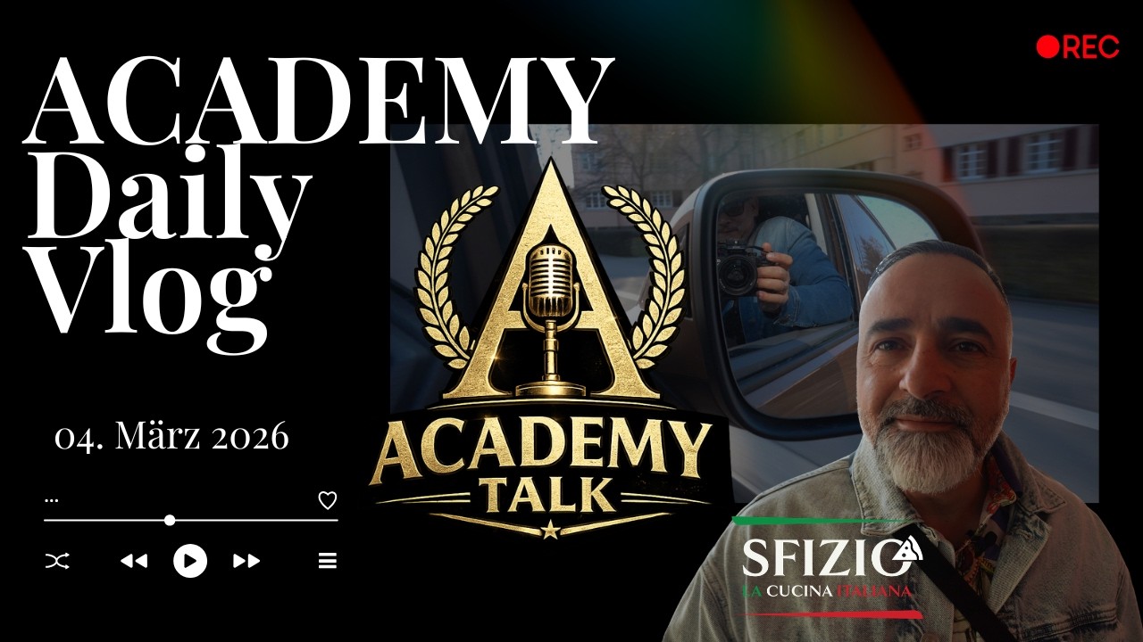 Academy Talk | Der echte Alltag eines Gastronomen – Unterwegs mit Alessio vom Sfizio