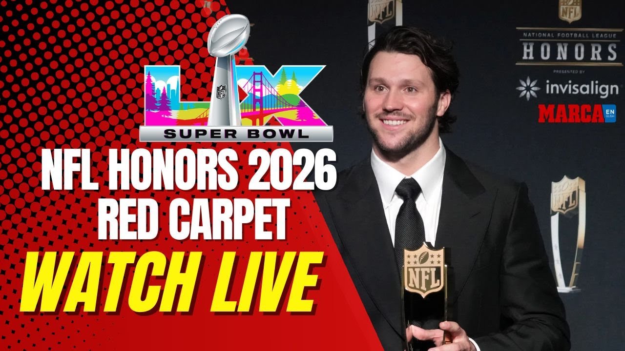 NFL Honors 2026 Red Carpet LIVE | Celebrities, Athletes & Super Bowl LX Week 😎
