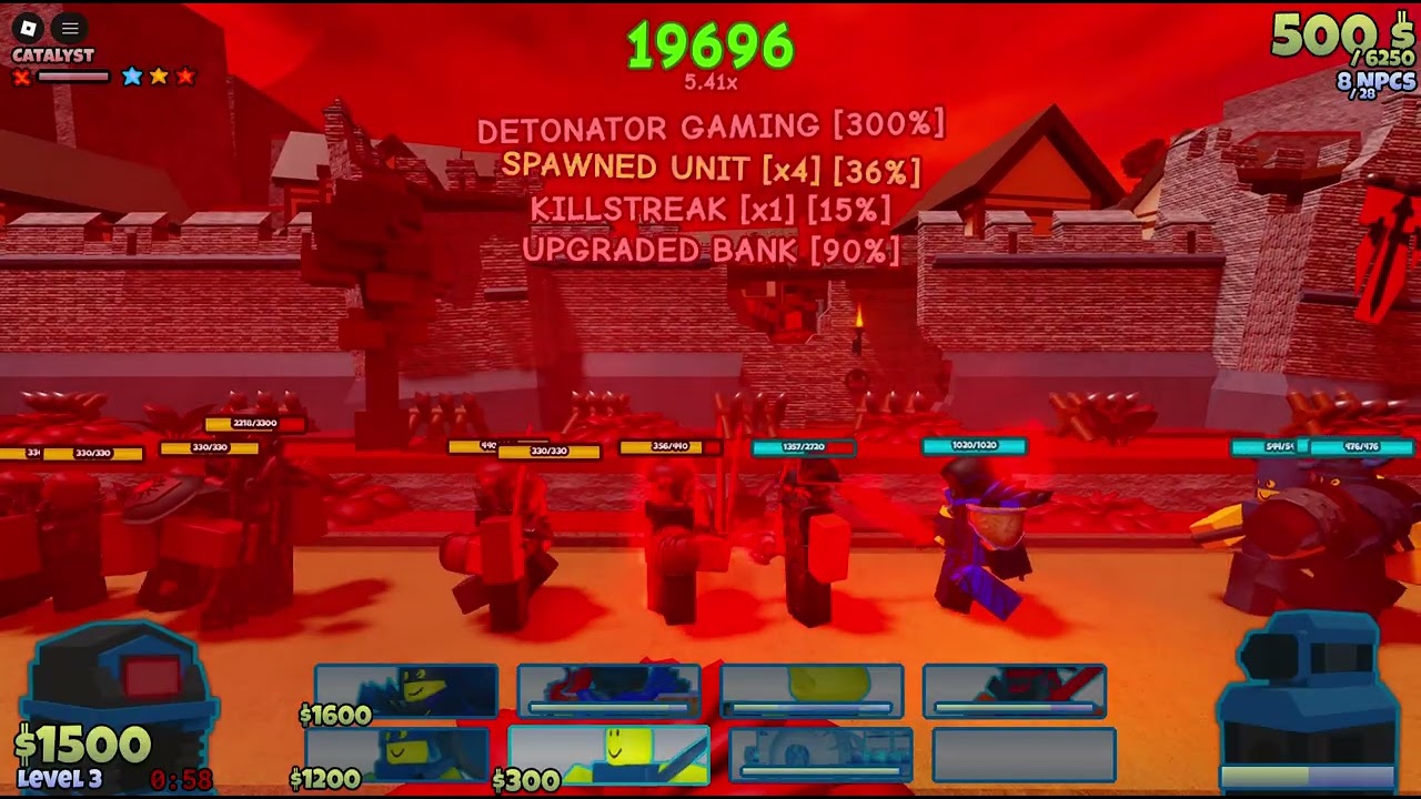 (stage 14) Catalyst 3 star normal | The battle bricks