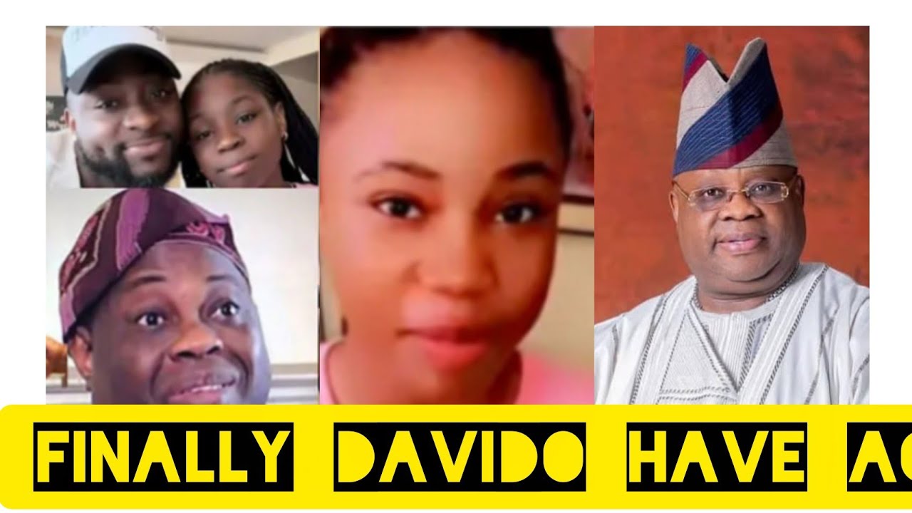 Finally DAVIDO have 🔥 ANU as his own daughter davido uncle support davido an adeleke to accept her 🔥