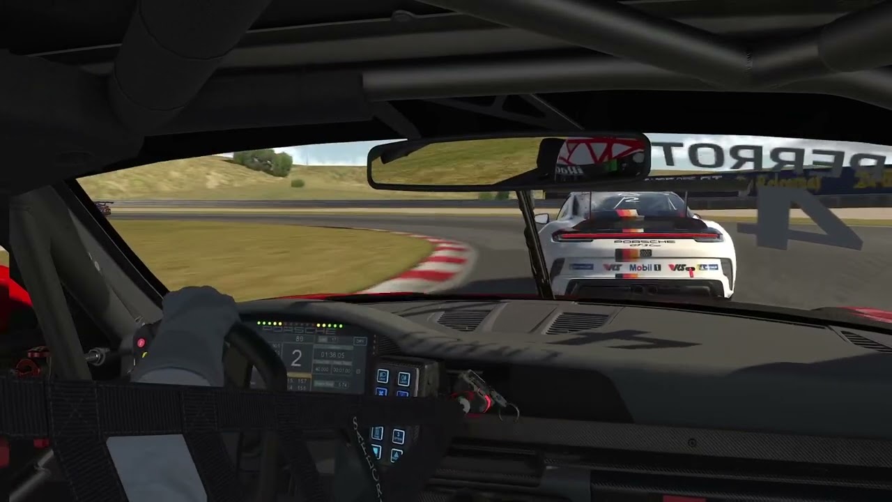 Porsche 992 CUP - iRacing - Moritz Lohner vs Louis Perrot | Zandvoort