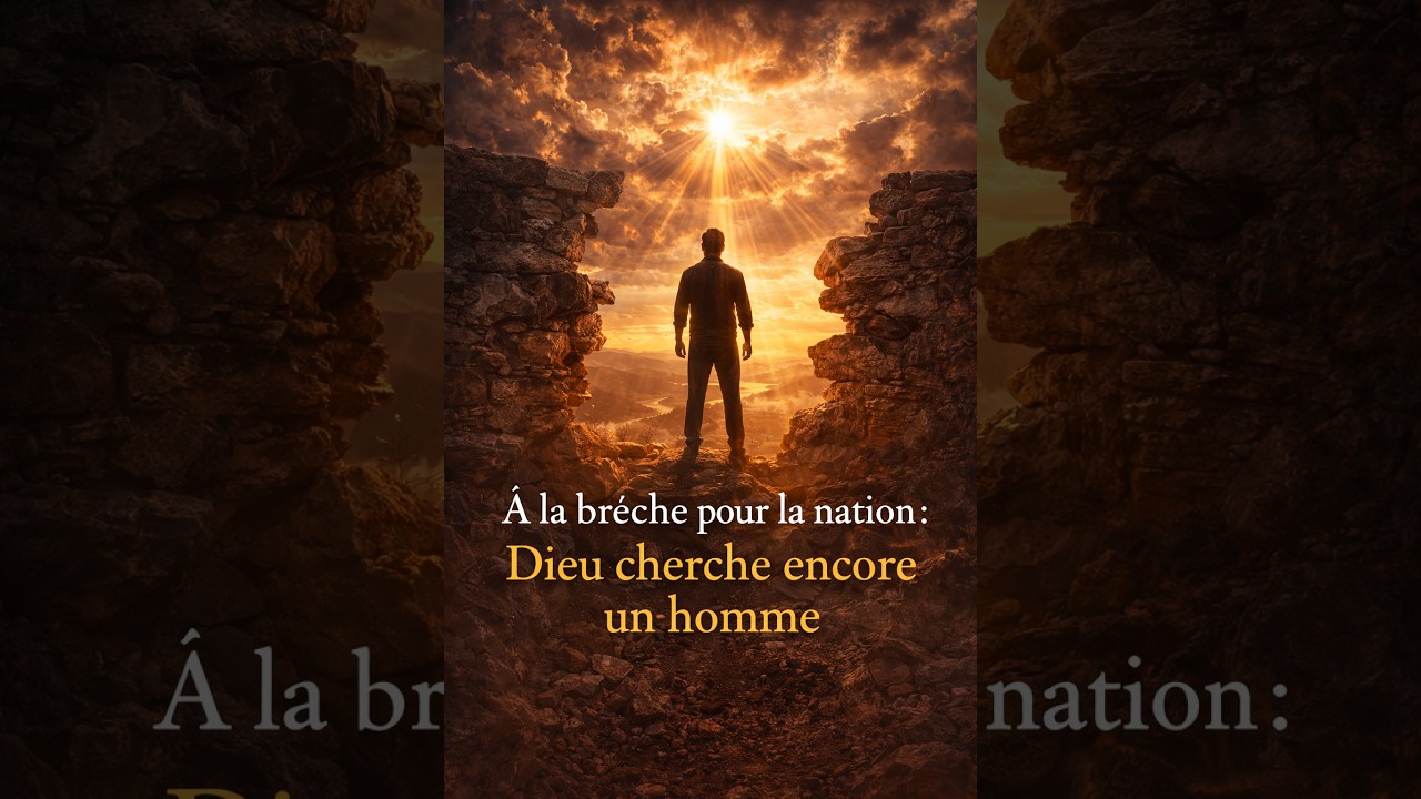 À la brèche pour la nation : Dieu cherche encore un homme