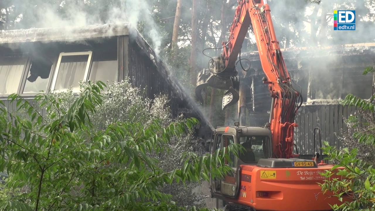 Brand in vakantiewoningen Vennenbos Hapert