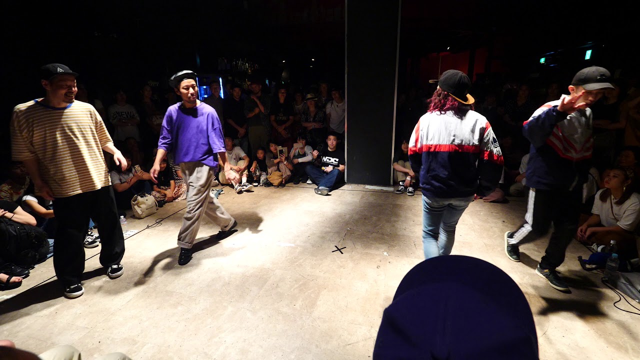 DOWNTOWNBOUNCE vs FUNKY LOCKERS(風花 YAMATO) BEST8 LOCKIN' WDC 2019 World Dance Colosseum #WDC