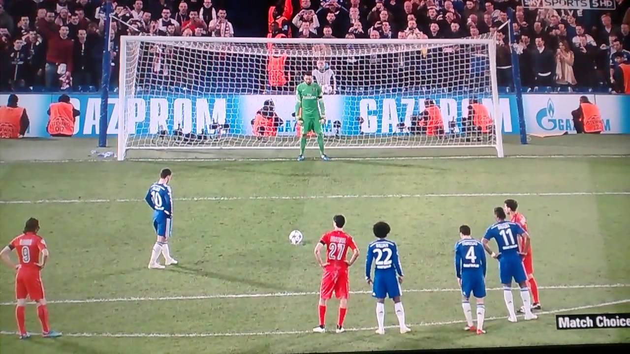 Eden hazard penalty vs PSG