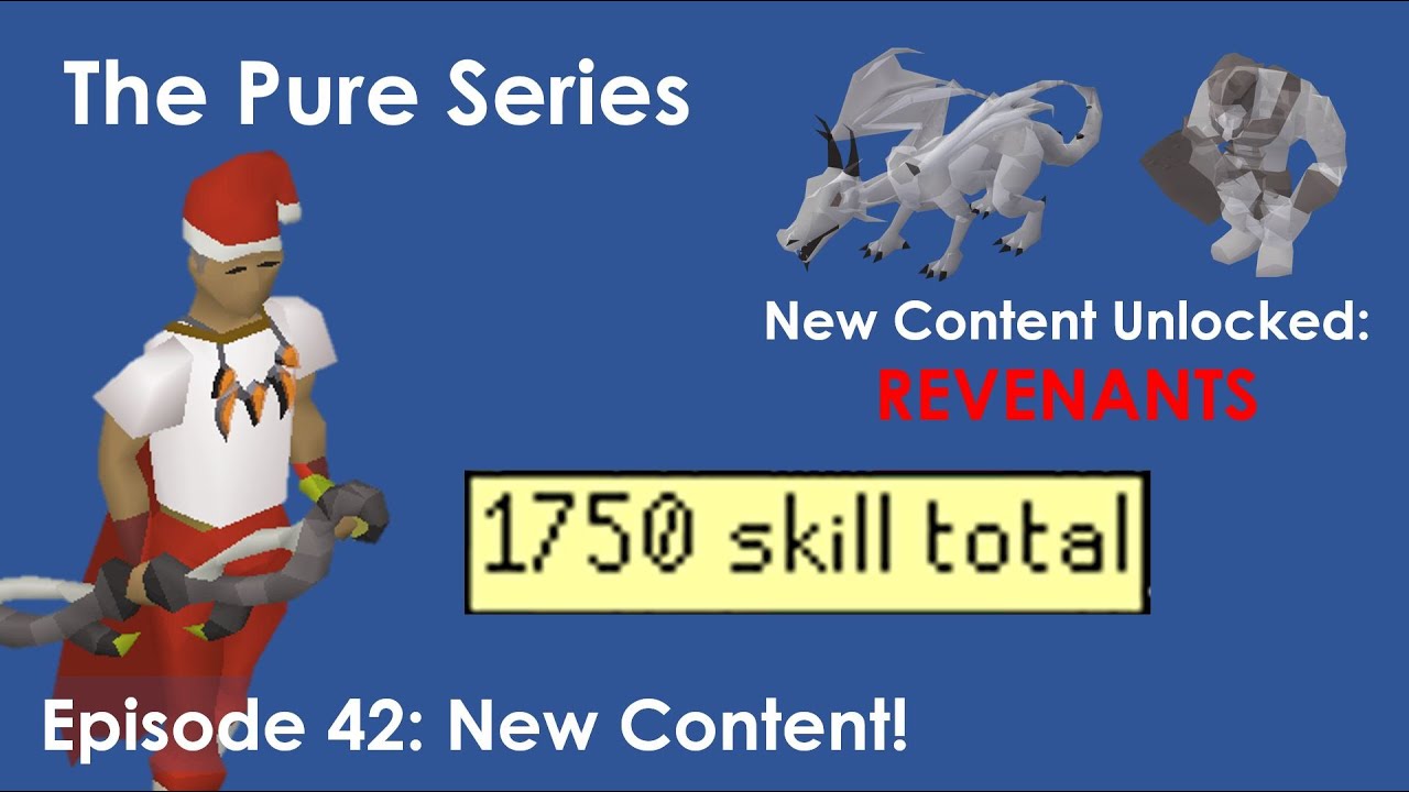 OSRS Pure Series - Episode 42: 1750 Total (1 Defense Pure)