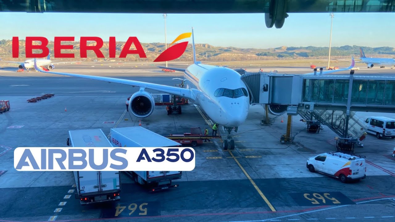 Iberia Santiago de Chile🇨🇱 - Madrid🇪🇸 economy class / airbus a350-900