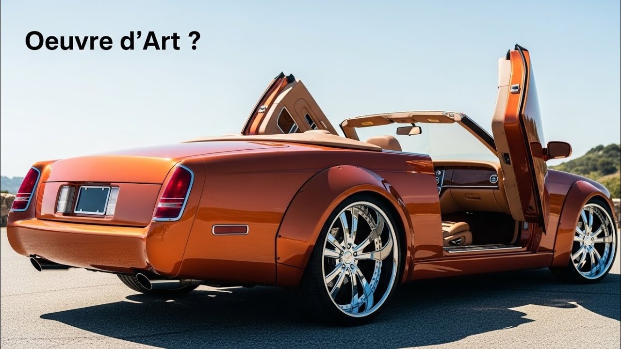 Cette voiture est une œuvre d’art roulante… vous n’êtes pas prêts 😱🔥