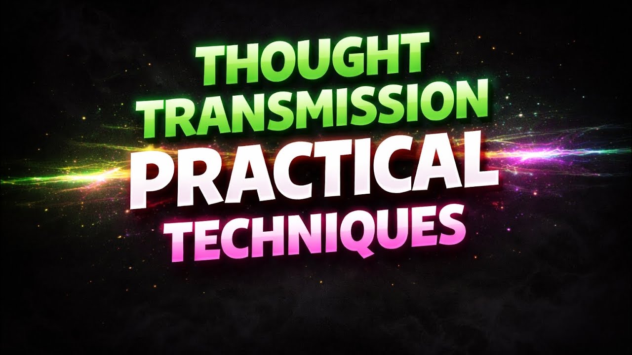 Thought Transmission Practical Techniques | Make Your SP Think About You Instantly