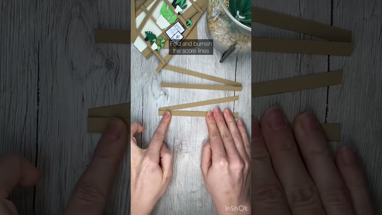 💚🪴Amazing shelf card tutorial🪴💚 #cardtutorial #cardmakingtutorials #shortscrafts #cardideas #diy
