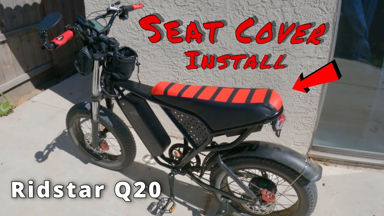 Ridstar Q20 - How To Install Amazon Seat Cover