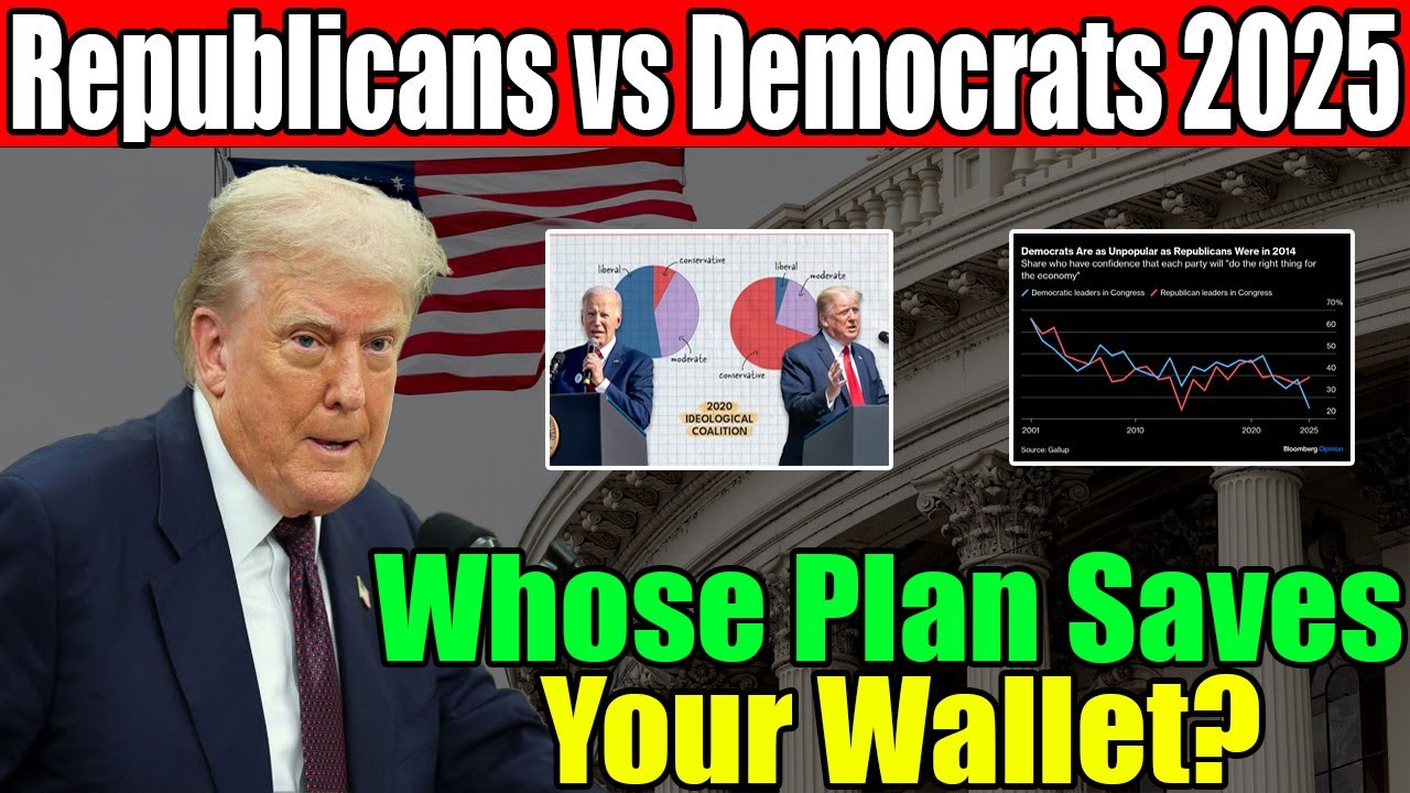 2025 Economy Battle | Republican vs Democrat Policies Explained