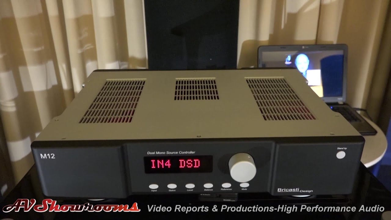 Bricasti, M12 Dual Mono Source Controller, Ltd  Edition Gold M1 DAC, M28 Monoblocks, Tidal, AXPONA