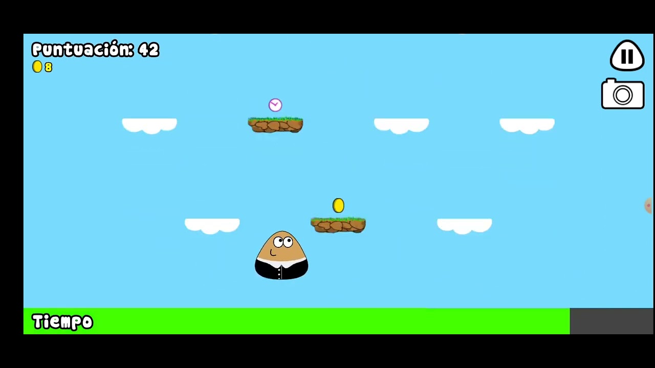 Speed Run 2&deg; - Pou - Sky Hop #WR #Pou #shorts
