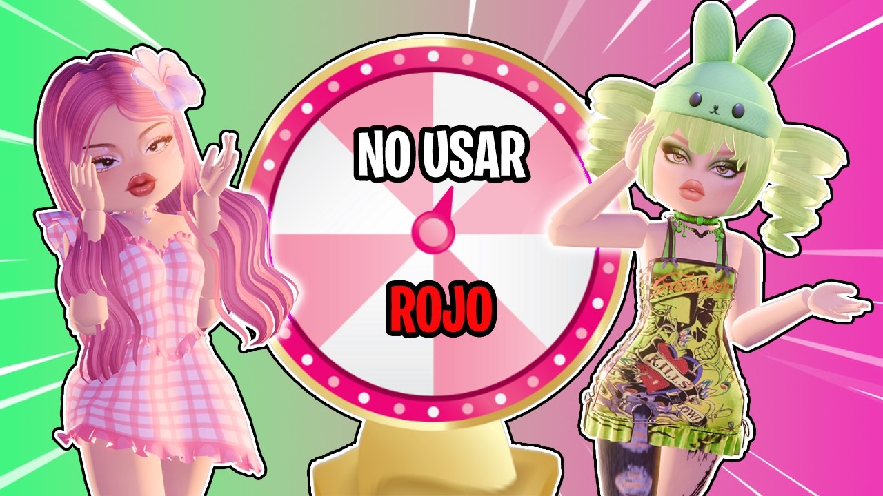 DRESS TO IMPRESS pero NO puedes USAR UN COLOR 🎨❌😮 ROBLOX