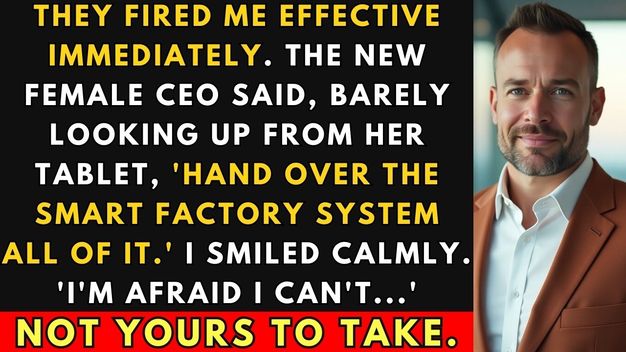 The New CEO Fired Me And Demanded The System — I Told Her It Wasn't Hers   Office Revenge