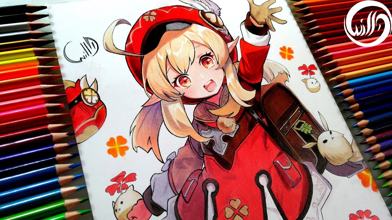 Drawing - Klee ( Genshin impact ) { 原神 }