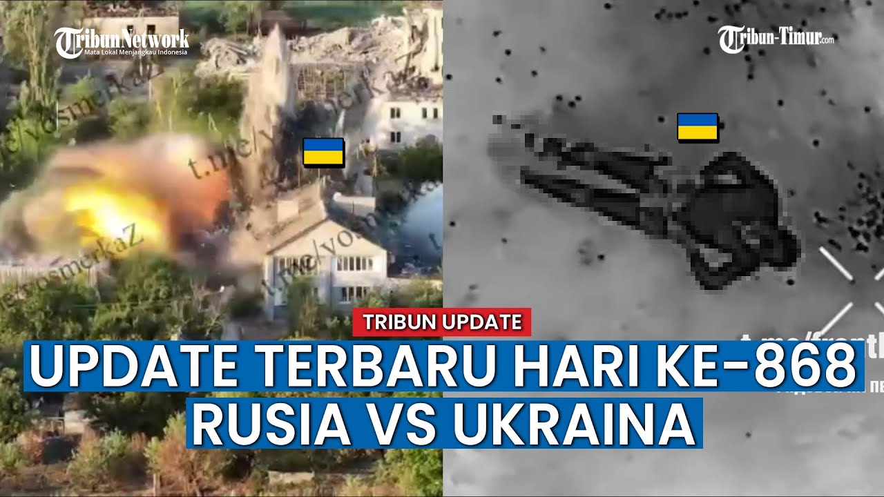 KONFLIK RUSIA-UKRAINA HARI KE-868, Amunisi D-30SN Rusia Bombardir Rumah Hunian Tentara Ukraina