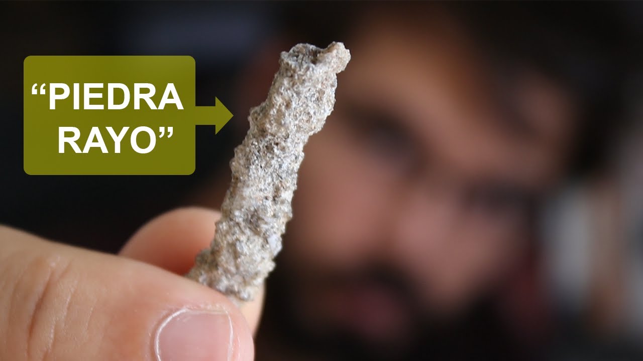 Fulguritas | Las ROCAS que forman los RAYOS al caer sobre ARENA