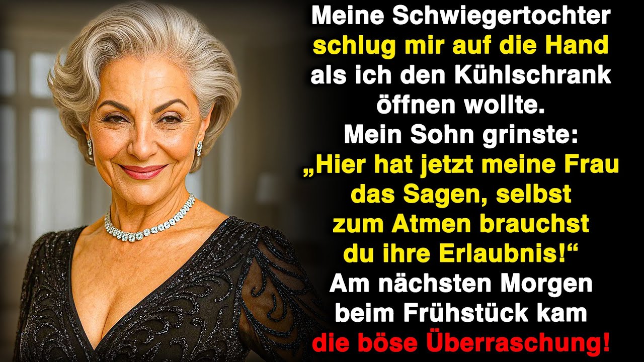 Mein Sohn und seine Frau behandelten mich wie einen Hund – bis ich ihnen eine Lektion gab!