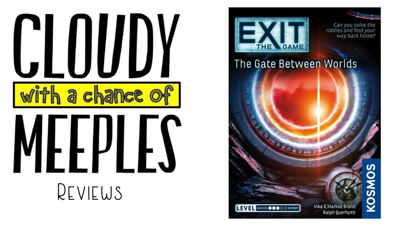 Exit The Game - The Gate Between Worlds Review - Cloudy with a Chance of Meeples