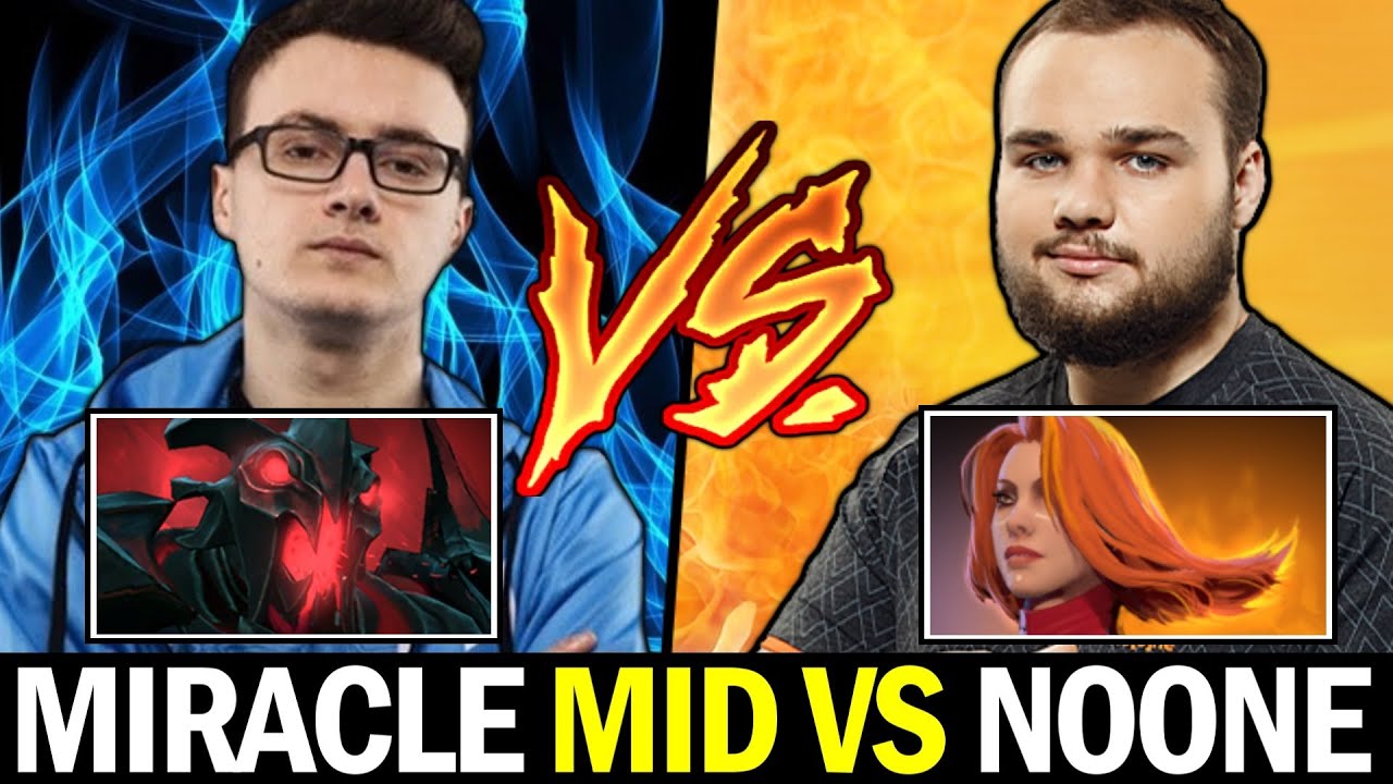 MIRACLE back to SIGNATURE Shadow Fiend &mdash; Mid vs NOONE