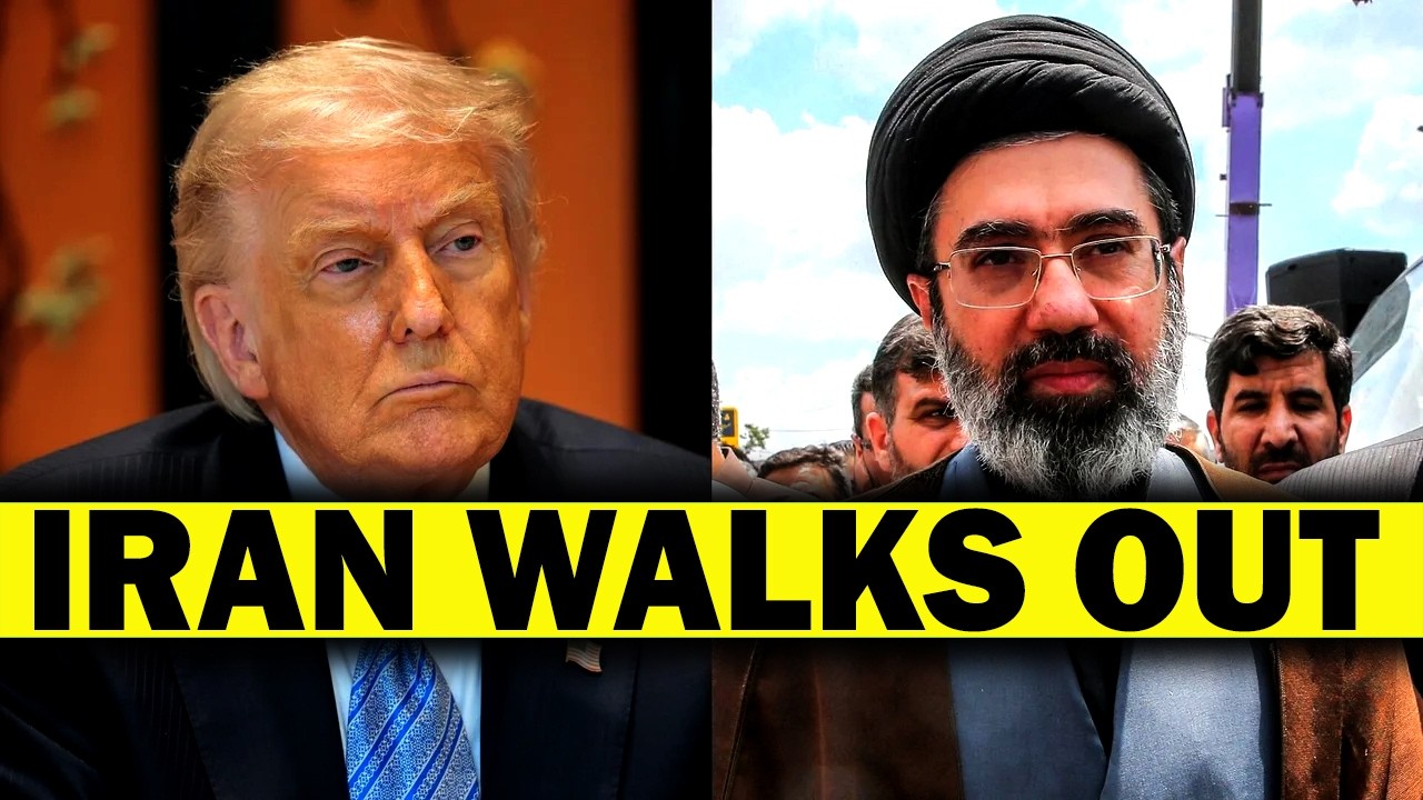 JUST IN | IRAN WALKS OUT! Peace Talks Collapse After Trump Threats