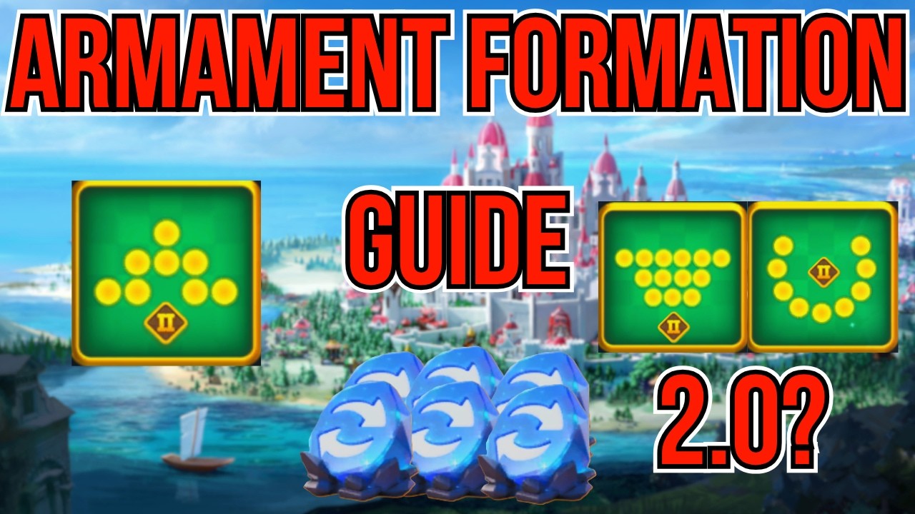 Armament Formation Complete Investment Guide in Rise of Kingdoms