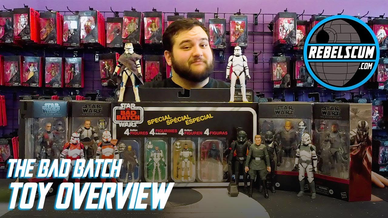 Star Wars The Bad Batch Toy Overview