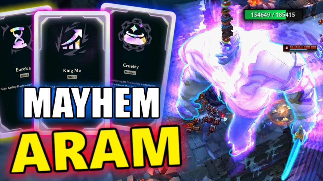 ARAM MAYHEM 20 Minutes LoL FUN MONTAGE #519