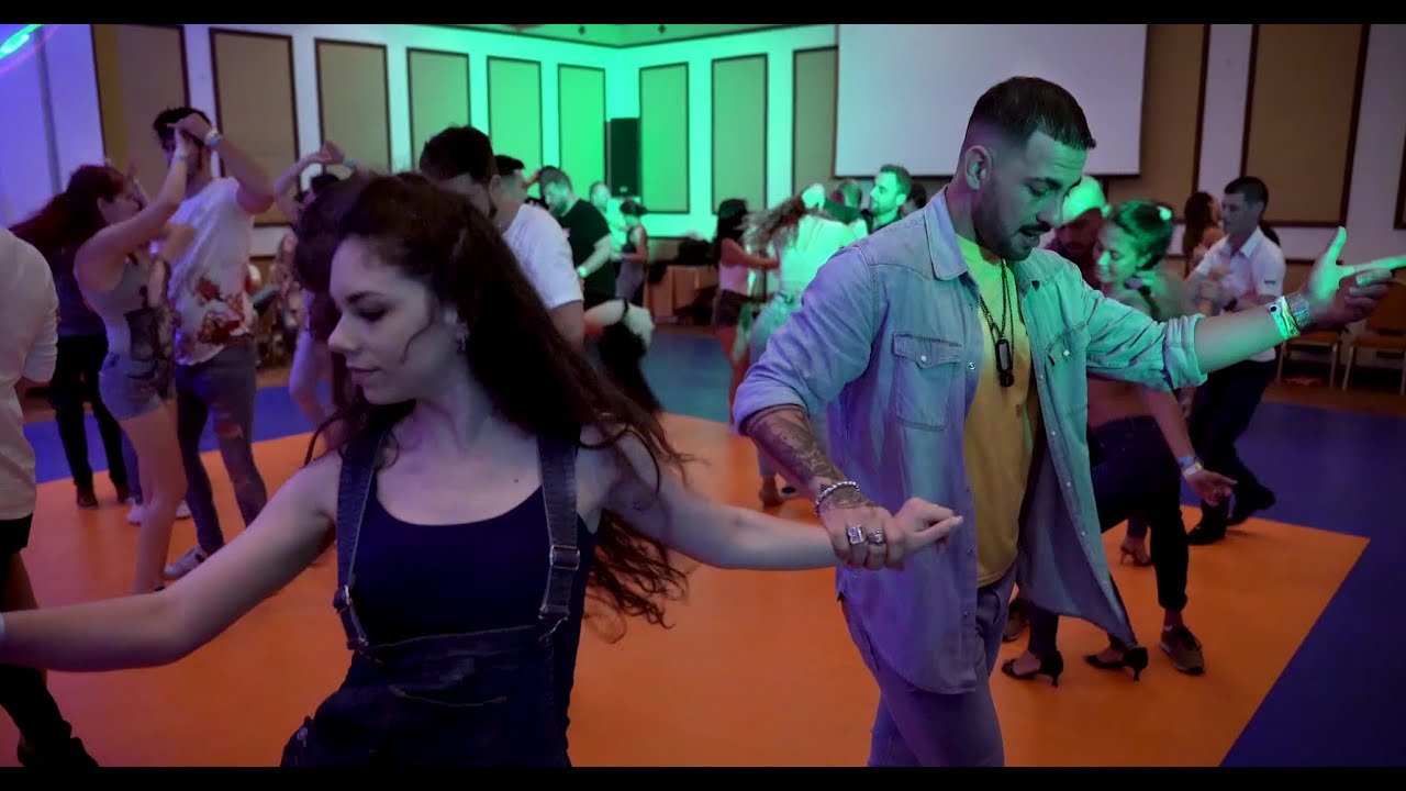 Daniel/ Desiree/ Sergio bachata social dance @BtoBBachataDanceFestival #danielydesiree