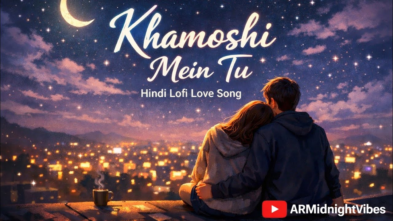 Khamoshi Mein Tu 💙 | Hindi Lofi Love Song | Chill Vibes | Night Feelings