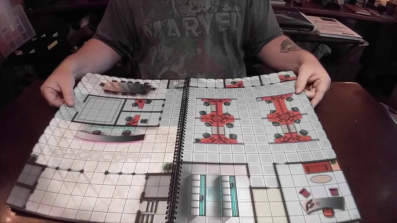 Giant Book of Cyberpunk Battle Mats Review