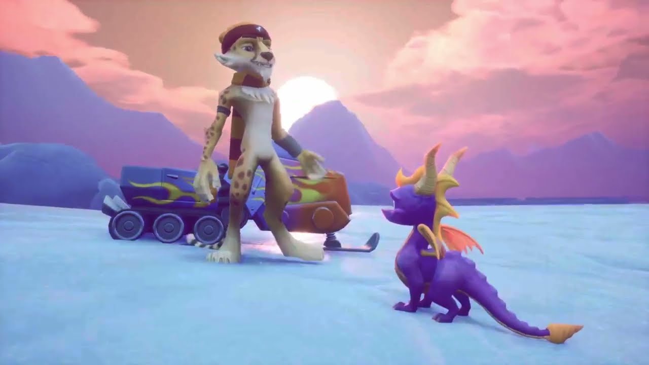 Spyro 2: Ripto's Rage Remastered -- Icy Speedway --