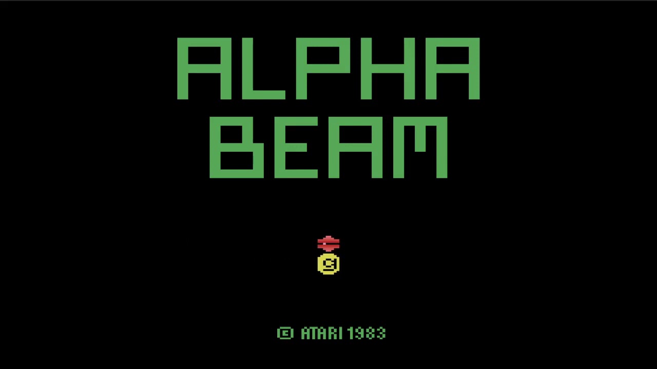 Atari 2600 Longplay   Alpha Beam with Ernie