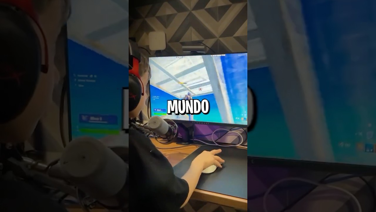7 Anos e j&aacute; &eacute; o Melhor do MUNDO no Fortnite! 😳 #fortnite #viralvideo #fortniteshorts