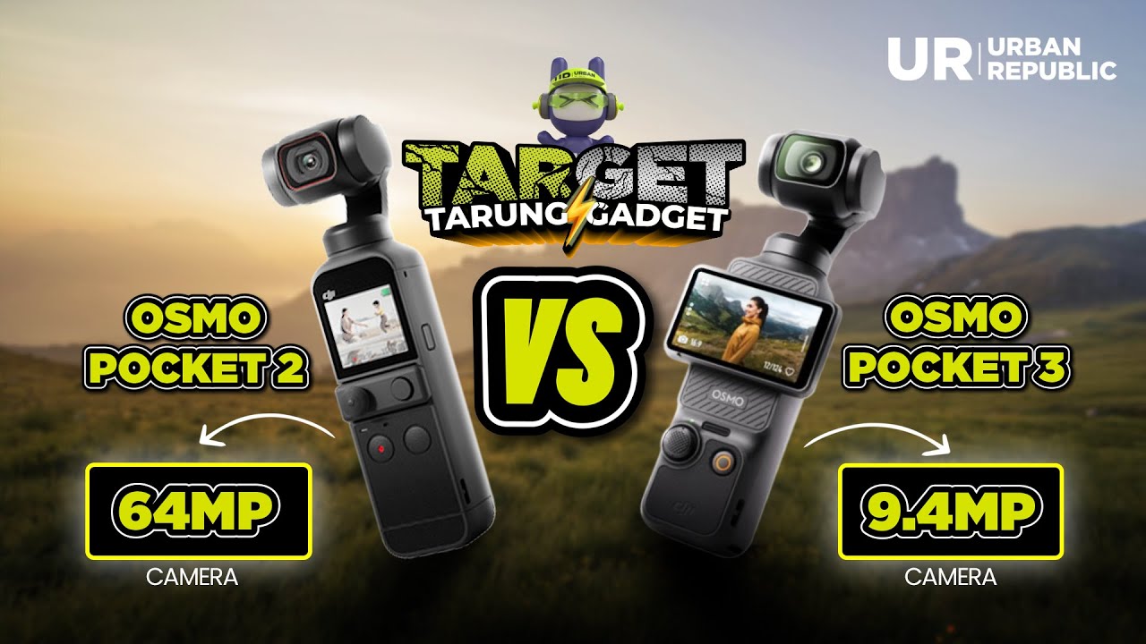 Tarung Gadget: DJI Osmo Pocket 3 VS DJI Pocket 2 - Apa Bedanya? 🤔