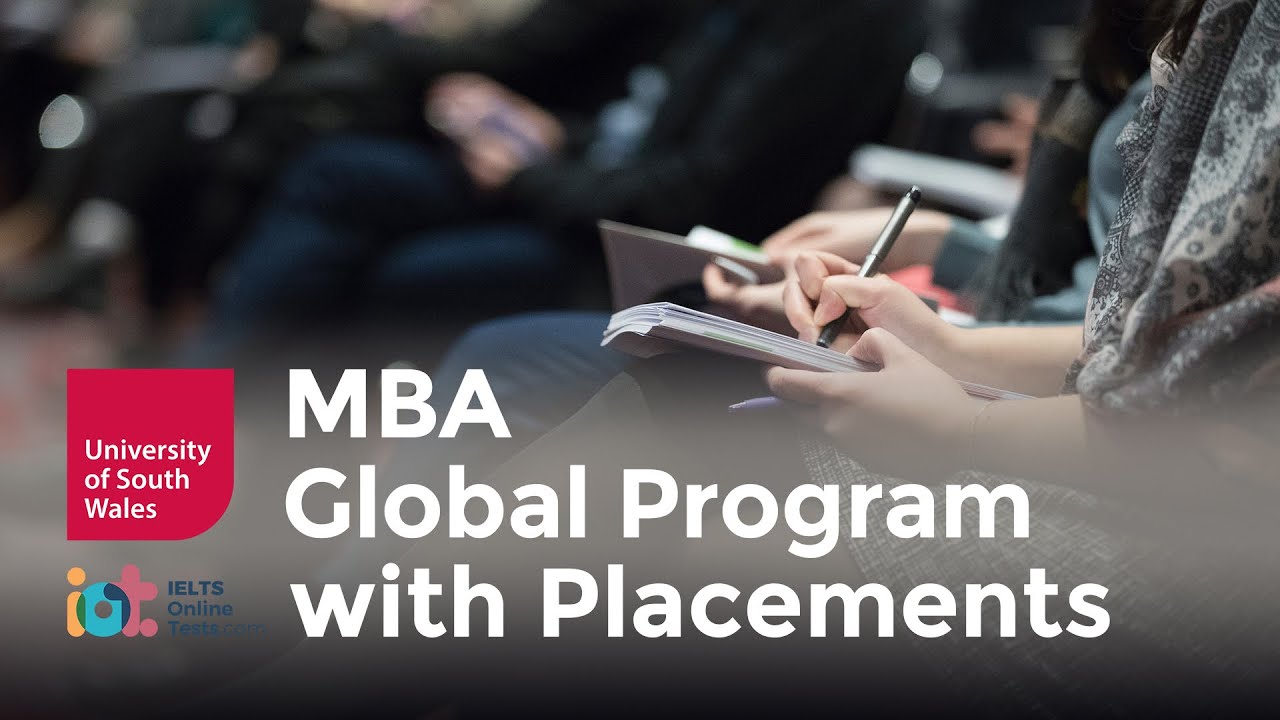 MBA Global program with placements | Study abroad - University of South Wales | Live Lesson