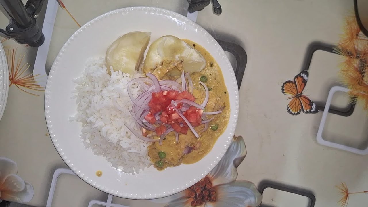 NOGADA DE POLLO /Fácil de cocinar/ /comida deliciosa/ a estilo Boliviano