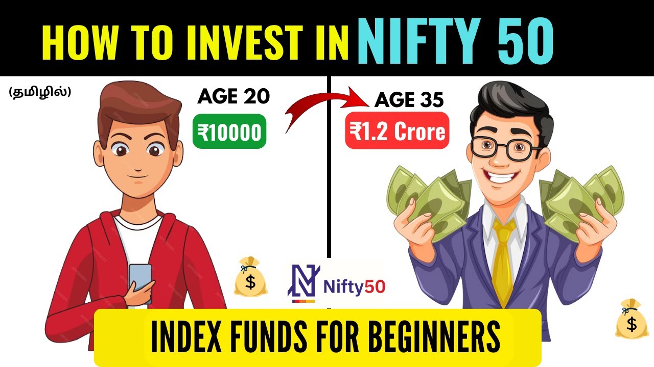 How to invest in Nifty 50 in Tamil | Invest In Index Fund | Index funds for Beginners Tamil👍💸