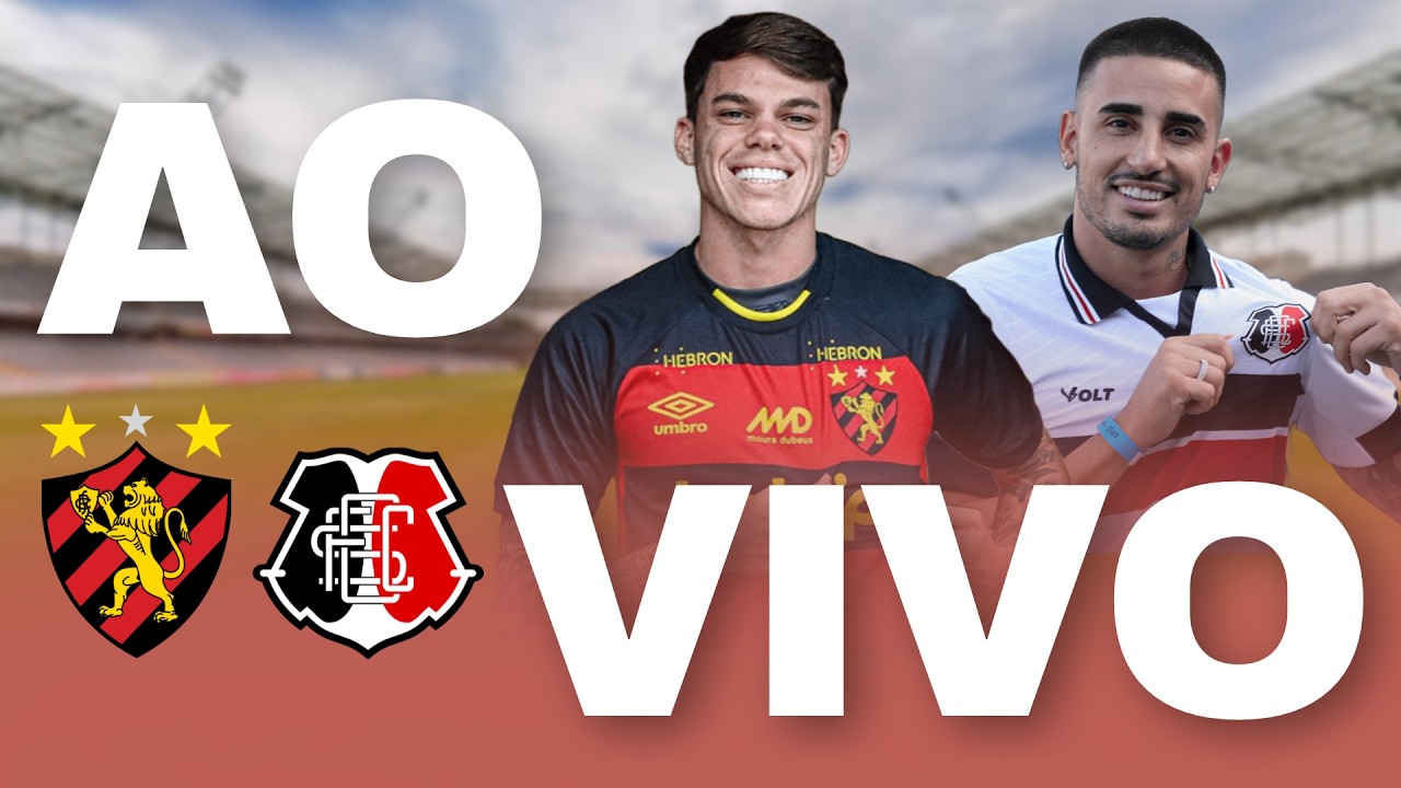 SPORT X SANTA CRUZ AO VIVO COM IMAGENS