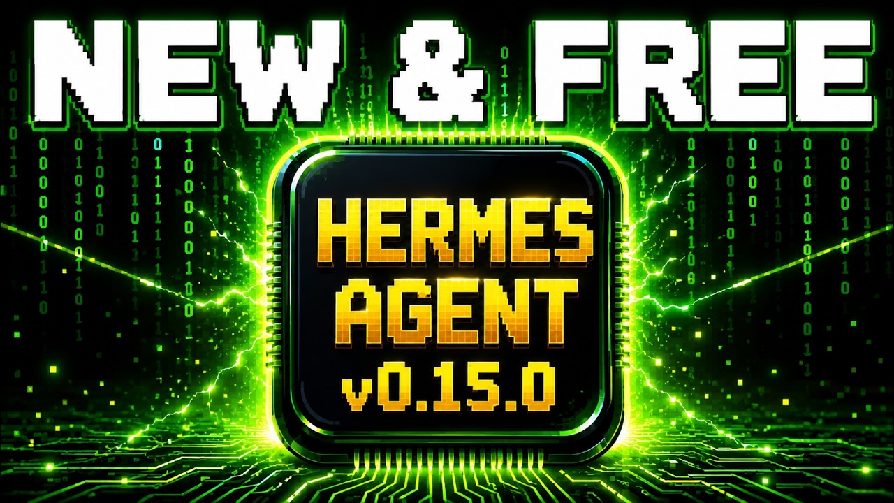 Hermes Agent V0.15 навсегда изменил искусственный интеллект агентов!