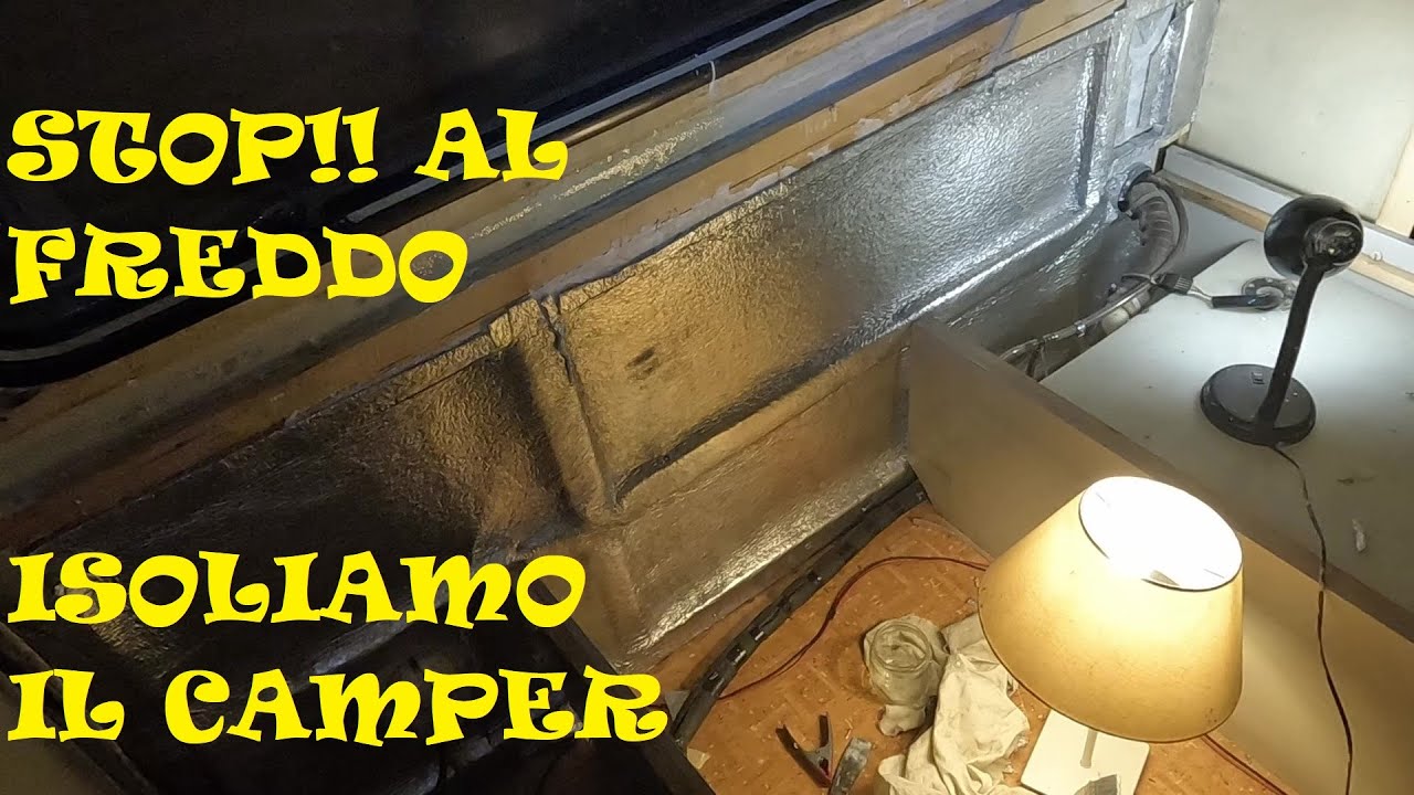 MONTIAMO L' ISOLAMENTO TERMICO NEL CAMPER #isolamentotermico #camper #vanlife #camperlife #ducato