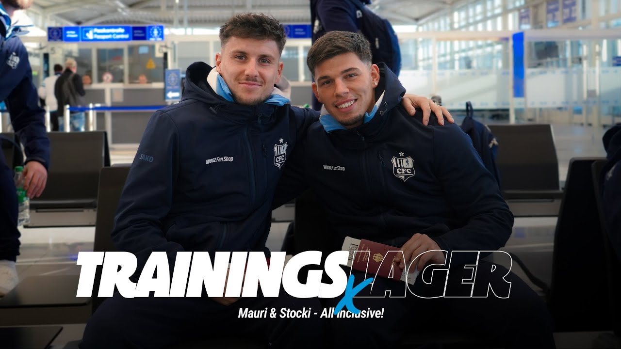 Chemnitzer FC |  Mauri & Stocki im Türkei-Camp: All Inclusive!
