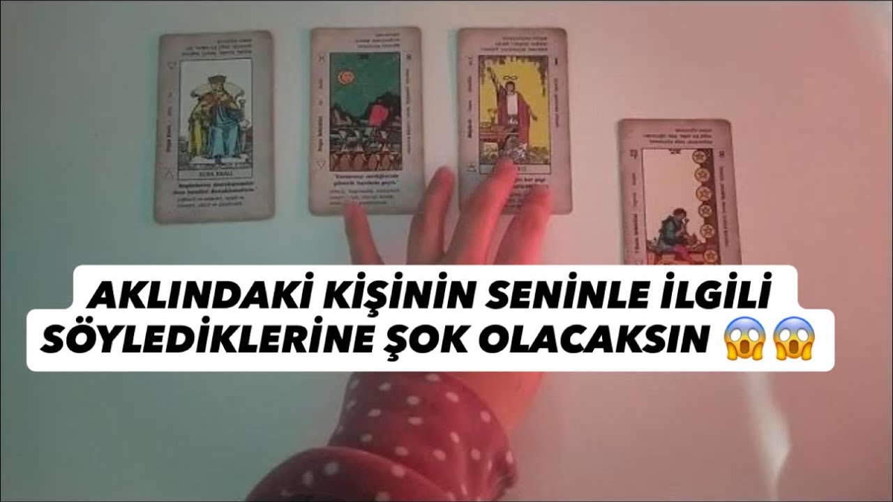 AKLINDAKİ KİŞİNİN SENİNLE İLGİLİ SÖYLEDİKLERİNE ŞOK OLACAKSIN 😱😱