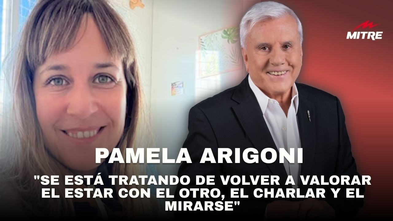 La nota completa de Fernando Bravo a Pamela Arigoni , sobre el uso excesivo de celulares en colegios